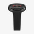 ACS06394 - Galaxy Watch 6 Classic (47mm) Case Liquid Air in matte black showing the front